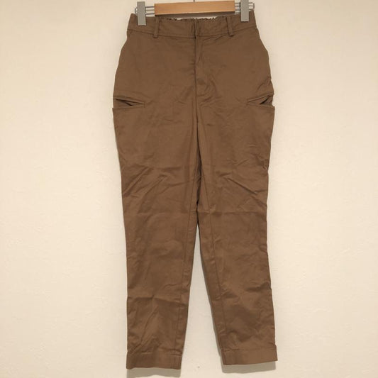 アウィーエフ AuieF パンツ ワークパンツ、ペインターパンツ 36 無地 茶 / ブラウン / X カーキ / カーキ /  レディース USED 古着 中古 10033045