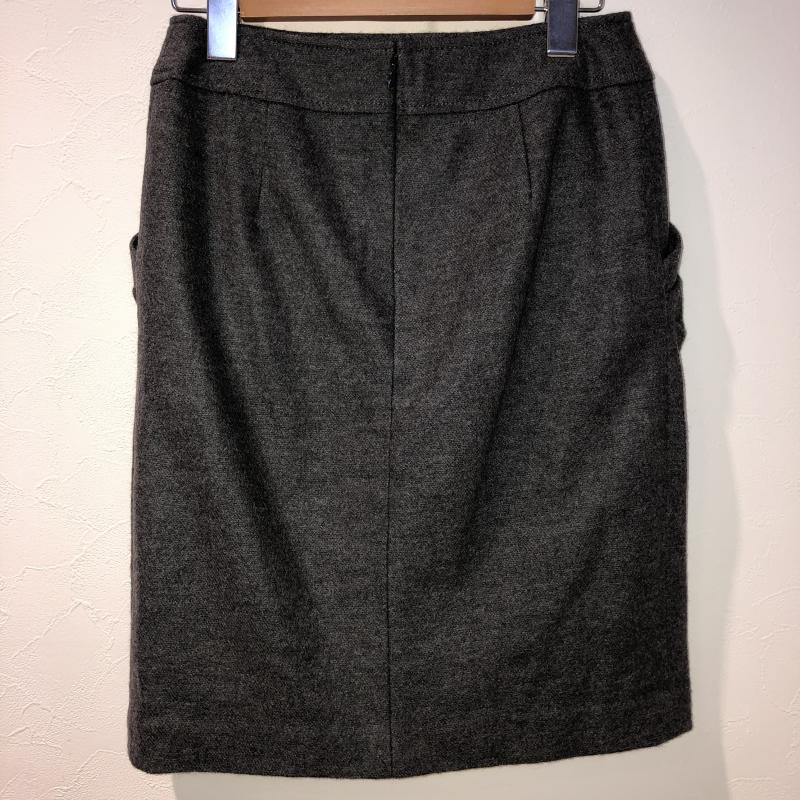 プロポーションボディドレッシング PROPORTION BODY DRESSING スカート ひざ丈スカート 2 無地 灰 / グレー /  レディース USED 古着 中古 10033062