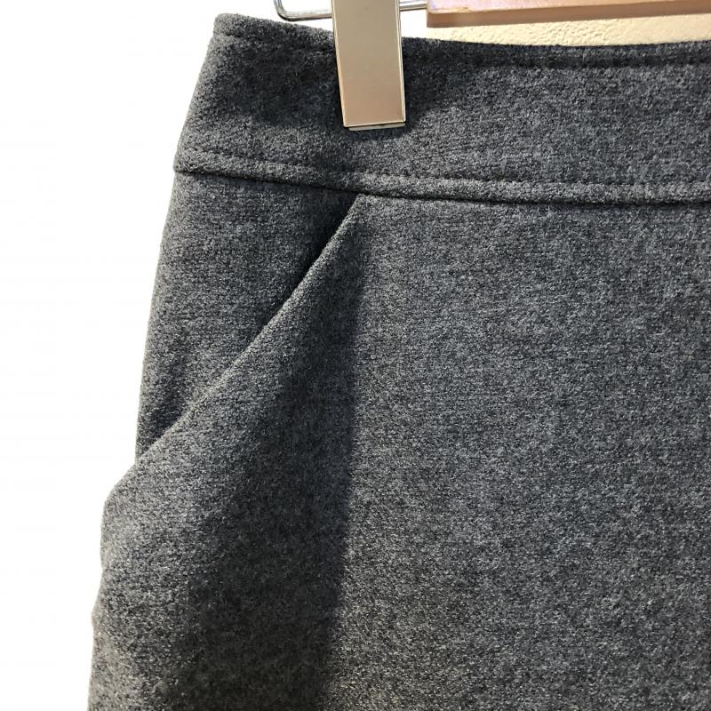 プロポーションボディドレッシング PROPORTION BODY DRESSING スカート ひざ丈スカート 2 無地 灰 / グレー /  レディース USED 古着 中古 10033062
