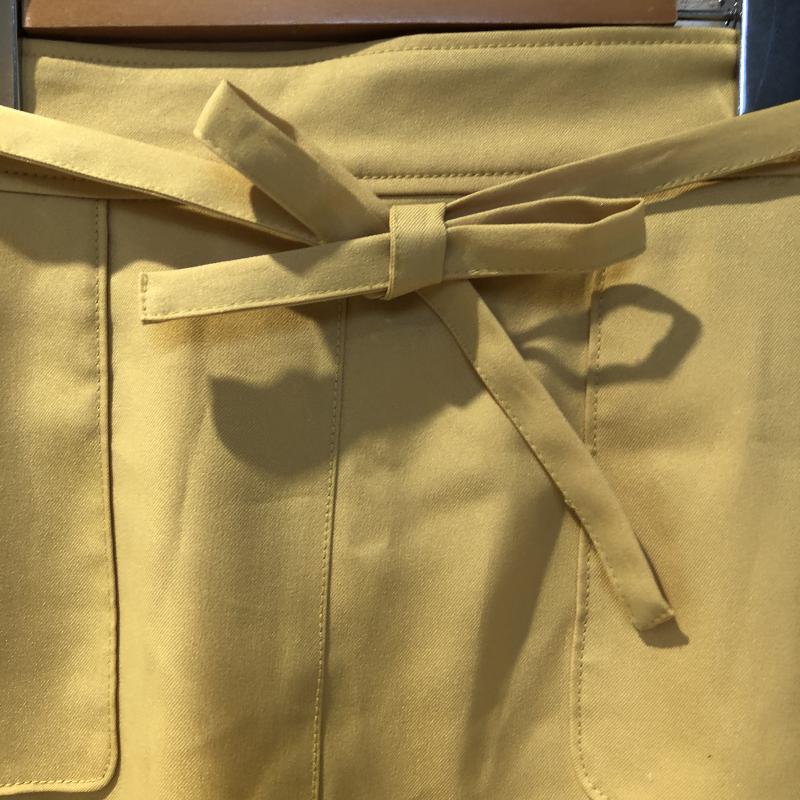 プロポーションボディドレッシング PROPORTION BODY DRESSING スカート ひざ丈スカート 3 無地 黄 / イエロー /  レディース USED 古着 中古 10033063