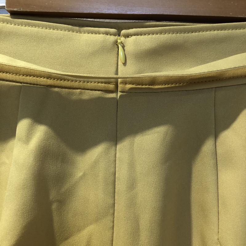 プロポーションボディドレッシング PROPORTION BODY DRESSING スカート ひざ丈スカート 3 無地 黄 / イエロー /  レディース USED 古着 中古 10033063