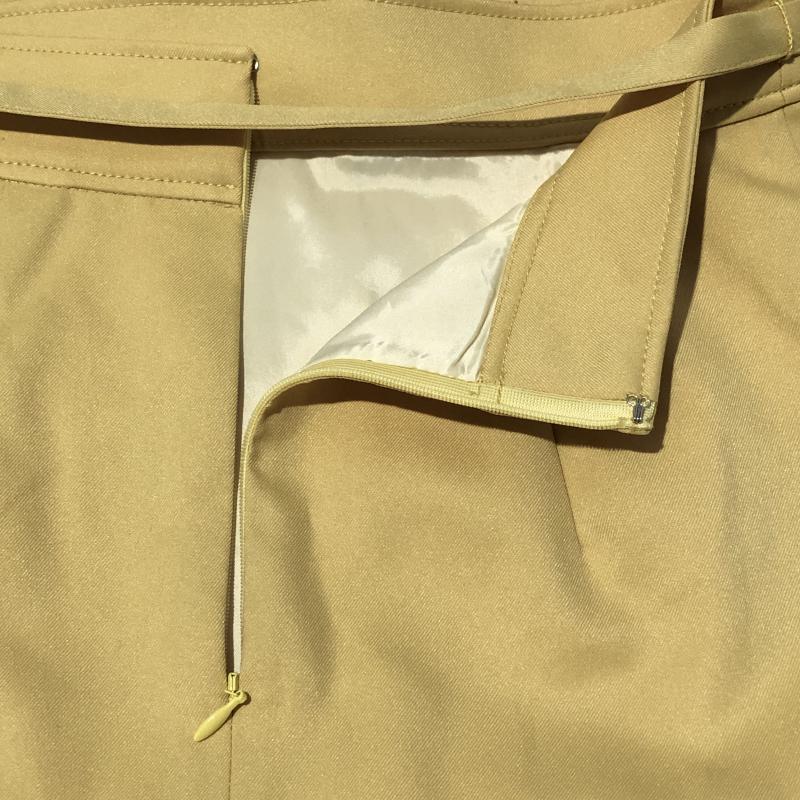 プロポーションボディドレッシング PROPORTION BODY DRESSING スカート ひざ丈スカート 3 無地 黄 / イエロー /  レディース USED 古着 中古 10033063