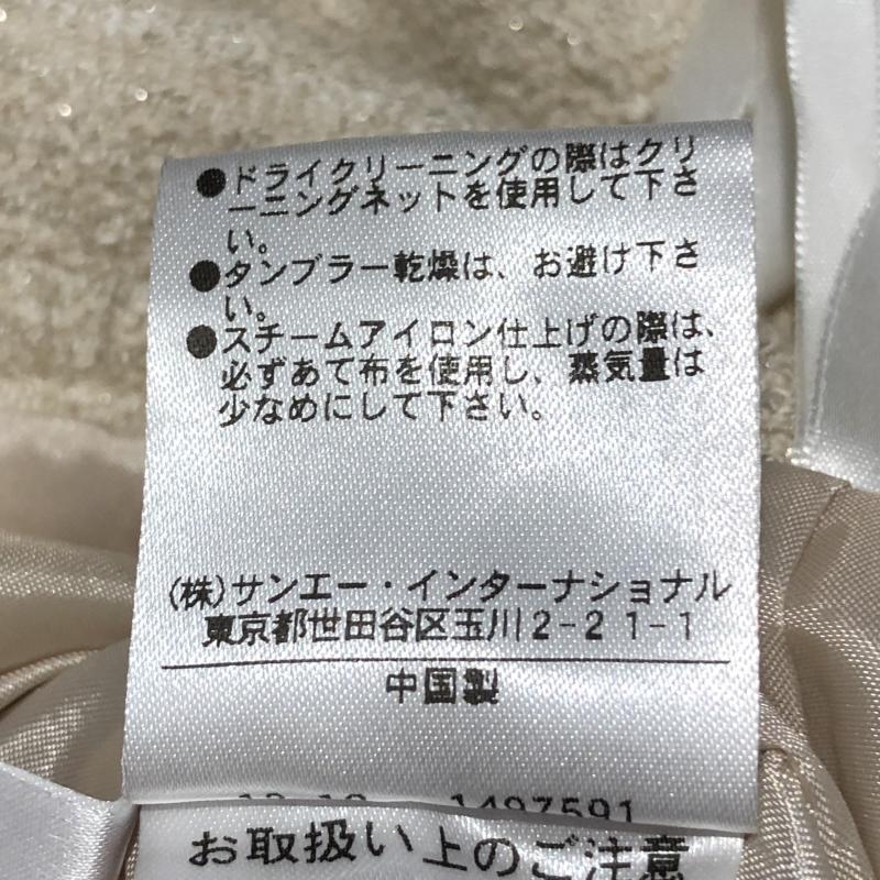 プロポーションボディドレッシング PROPORTION BODY DRESSING スカート ひざ丈スカート 2 無地 ベージュ / ベージュ /  レディース USED 古着 中古 10033064