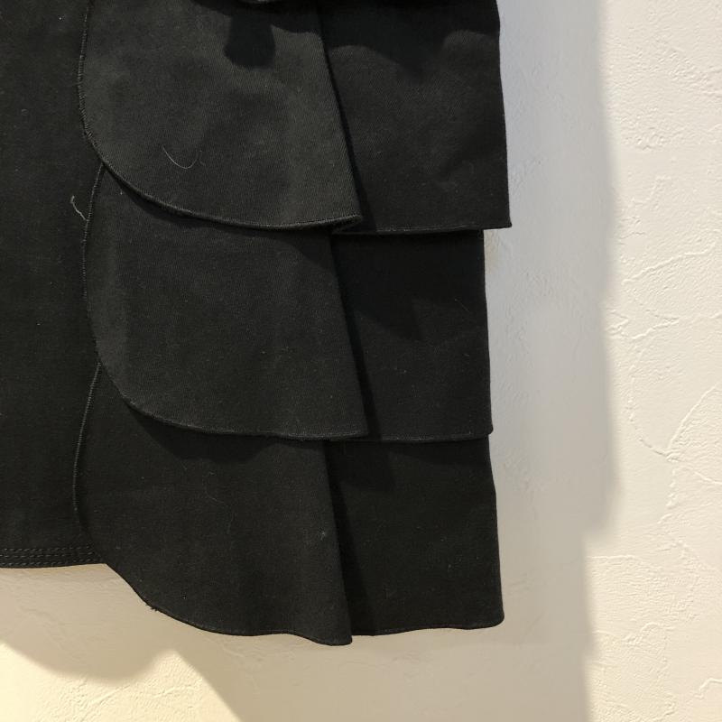 ジルスチュアート JILLSTUART スカート ひざ丈スカート 2 無地 黒 / ブラック /  レディース USED 古着 中古 10033066
