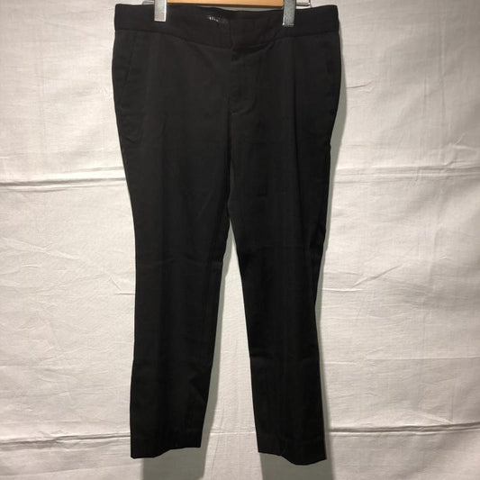 イエナ IENA パンツ スラックス クロップドパンツ 38 無地 黒 / ブラック /  レディース USED 古着 中古 10033074