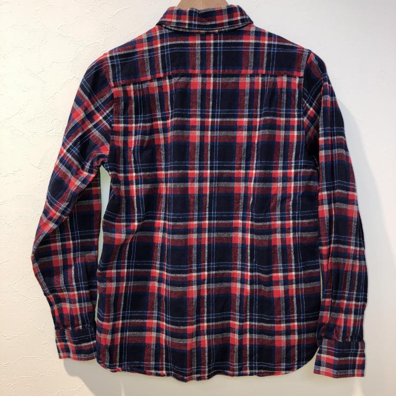 シンプリシテェ Simplicite シャツ、ブラウス 長袖 チェック 青 / ブルー / X 赤 / レッド / X 白 / ホワイト /  メンズ USED 古着 中古 10033077