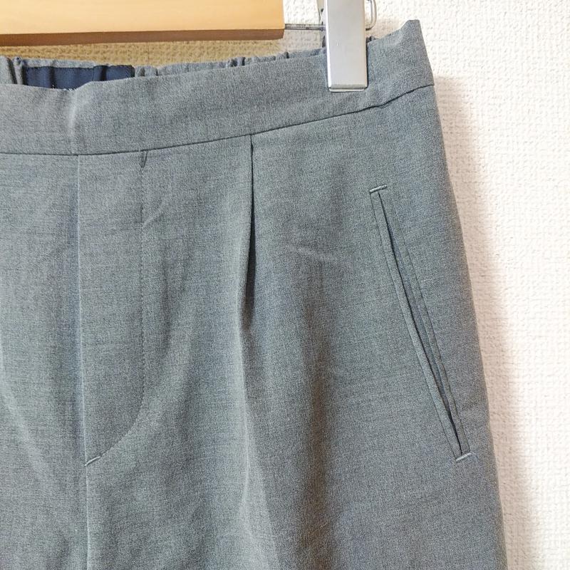 アイボリーコート ivory court ボトムス ボトムス ワイドパンツ 36 無地 灰 / グレー /  レディース USED 古着 中古 10033123