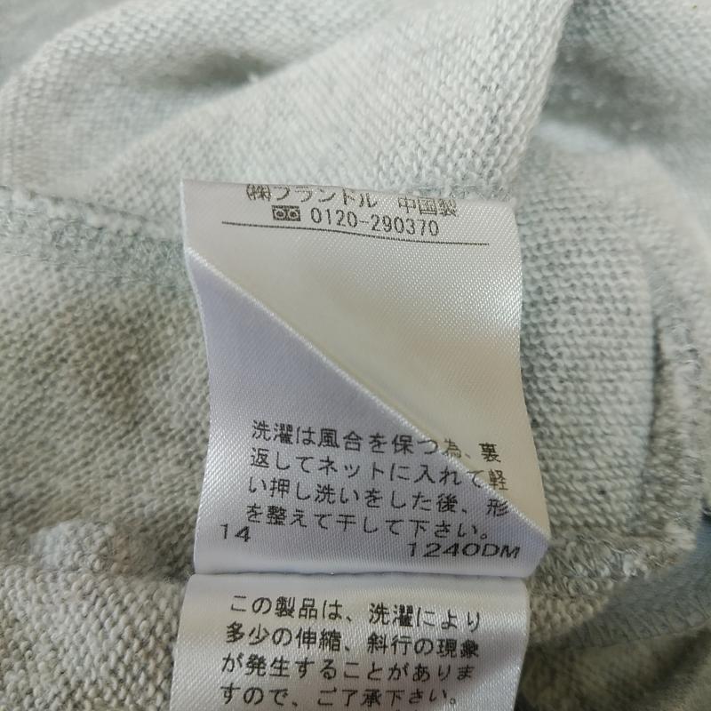 イネド INED ワンピース ひざ丈スカート 無地 灰 / グレー /  レディース USED 古着 中古 10033140
