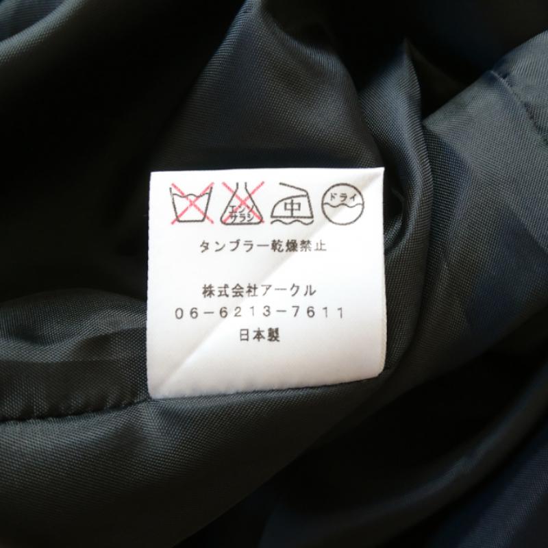 イプダ epuda ワンピース ひざ丈スカート 38 無地 白 / ホワイト / X 黒 / ブラック /  レディース USED 古着 中古 10033186
