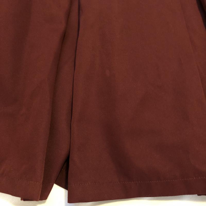 コルザ COLZA スカート ひざ丈スカート M 無地 えんじ / ワインレッド /  レディース USED 古着 中古 10033249