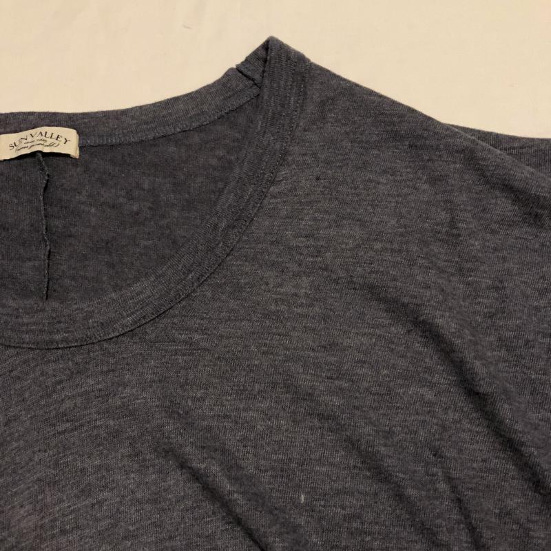 サンバレー SUNVALLY カットソー 長袖 ドルマンスリーブカットソー M 無地 灰 / グレー /  レディース USED 古着 中古 10033302