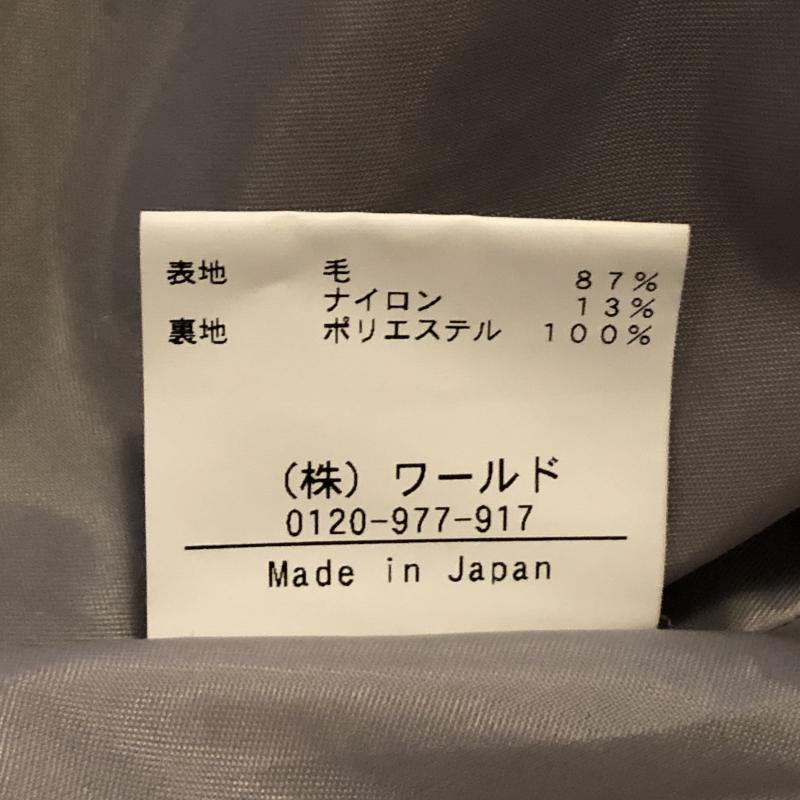 クローラ crolla スカート ミニスカート ウールスカート 36 無地 灰 / グレー /  レディース USED 古着 中古 10033311
