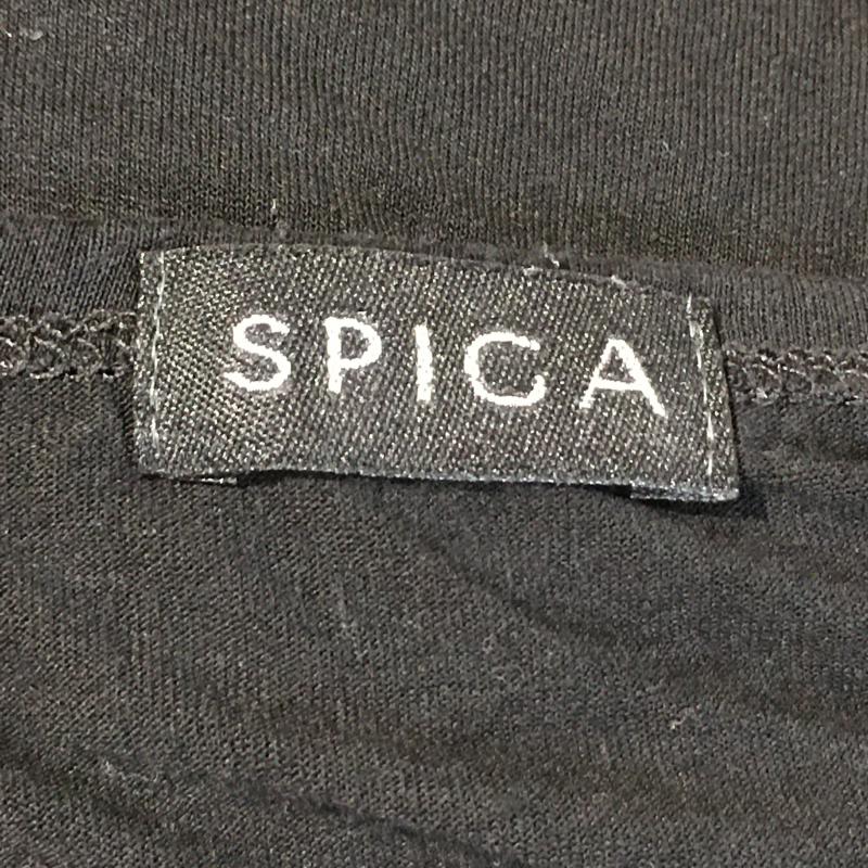 スピカ SPICA カットソー 長袖 無地 X プリント X ロゴ、文字 黒 / ブラック / X 白 / ホワイト /  レディース USED 古着 中古 10033402