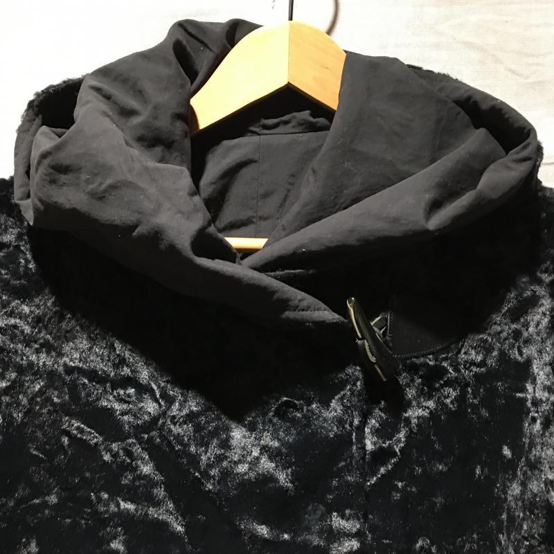 ラデュデュース Ra Dieux Dieuse コート コート一般 38 無地 黒 / ブラック /  レディース USED 古着 中古 10033407