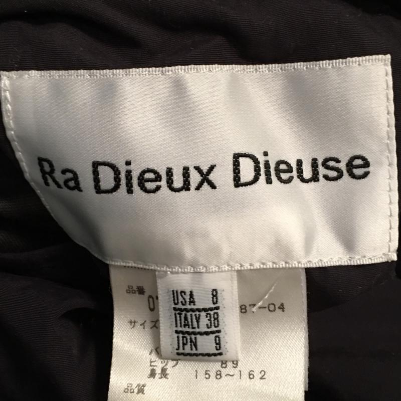 ラデュデュース Ra Dieux Dieuse コート コート一般 38 無地 黒 / ブラック /  レディース USED 古着 中古 10033407