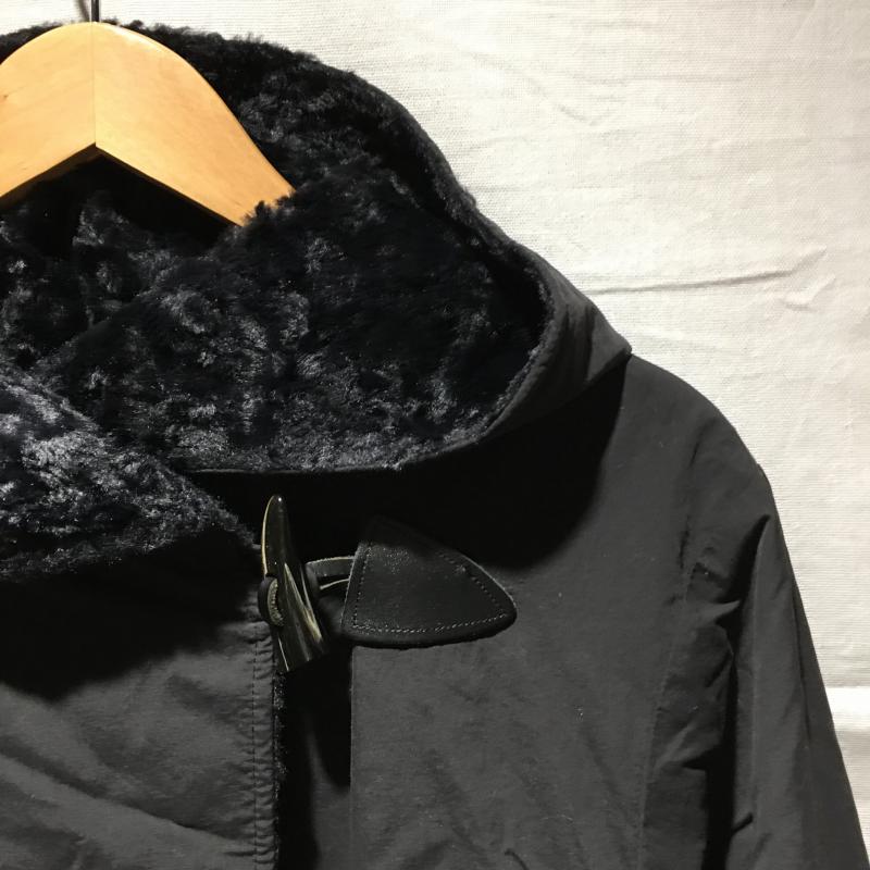 ラデュデュース Ra Dieux Dieuse コート コート一般 38 無地 黒 / ブラック /  レディース USED 古着 中古 10033407