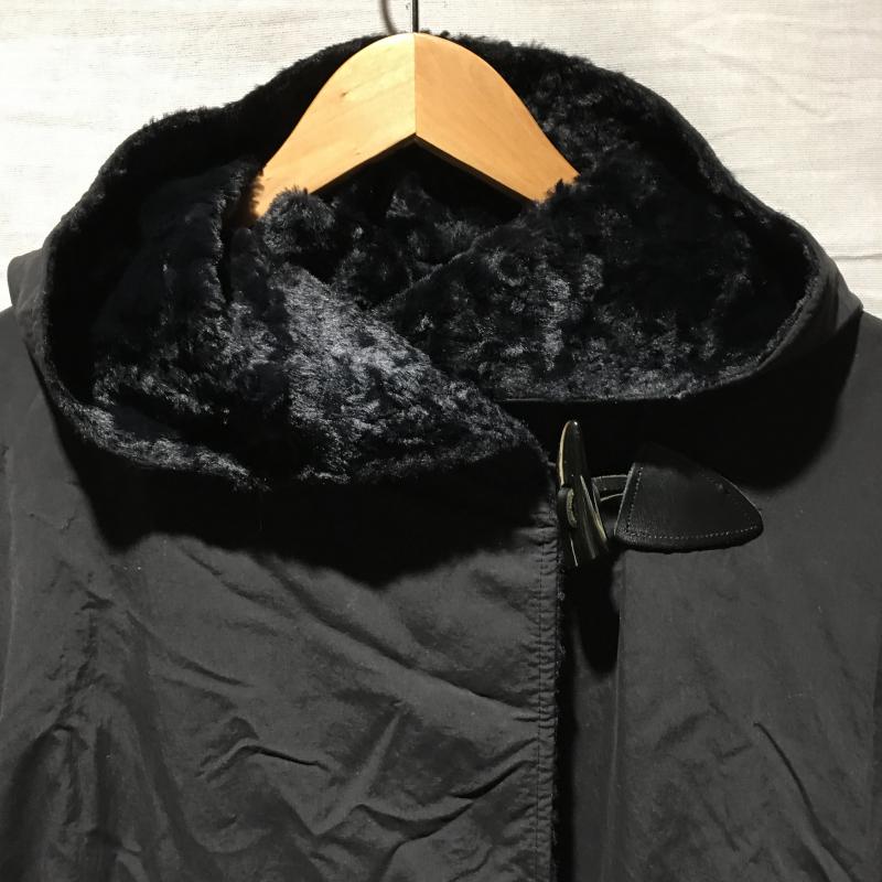 ラデュデュース Ra Dieux Dieuse コート コート一般 38 無地 黒 / ブラック /  レディース USED 古着 中古 10033407