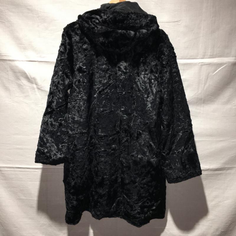 ラデュデュース Ra Dieux Dieuse コート コート一般 38 無地 黒 / ブラック /  レディース USED 古着 中古 10033407