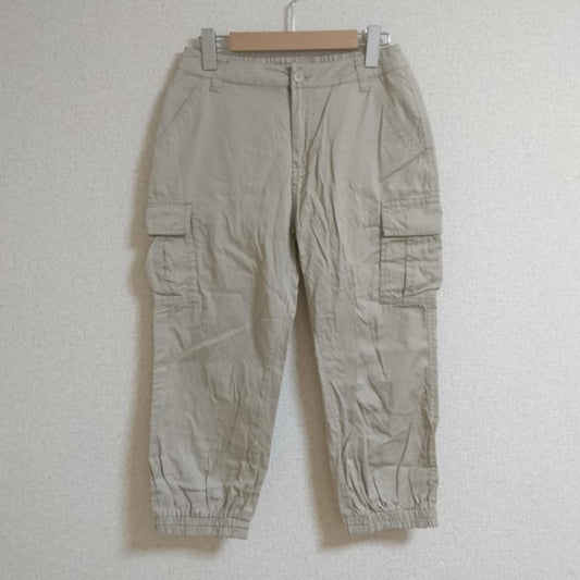 アーノルドパーマータイムレス arnold palmer timeless パンツ チノパン 2 無地 X ワンポイント ベージュ / ベージュ /  レディース USED 古着 中古 10033483