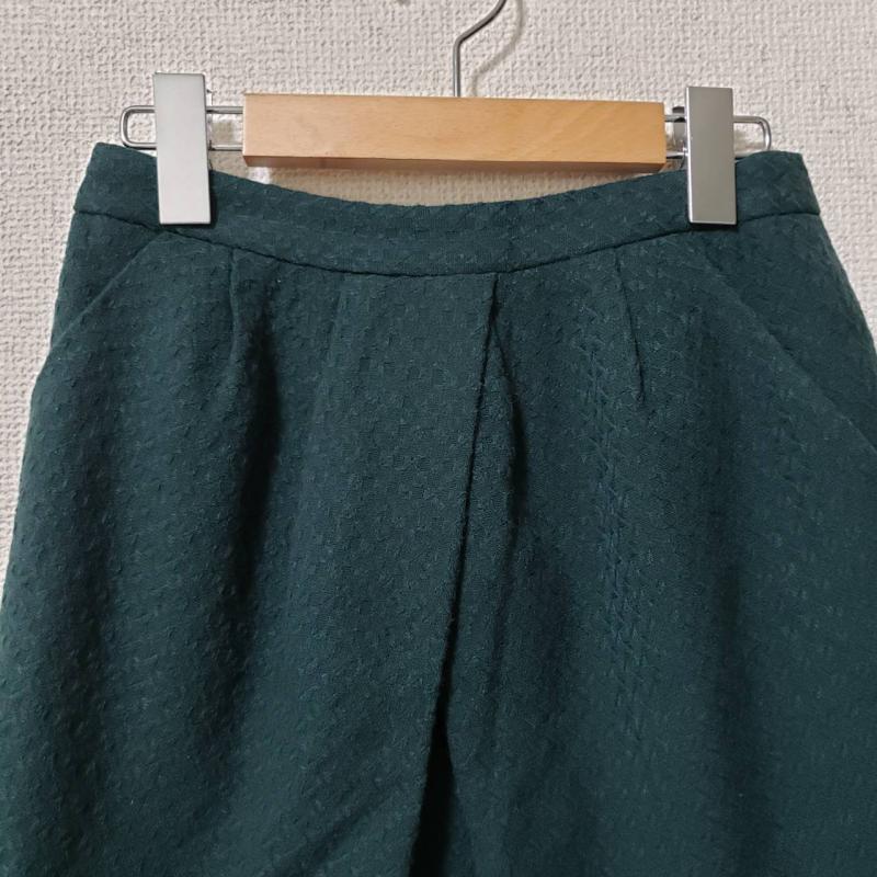 ロペピクニック ROPE' PICNIC スカート ミニスカート 36 無地 緑 / グリーン /  レディース USED 古着 中古 10033599