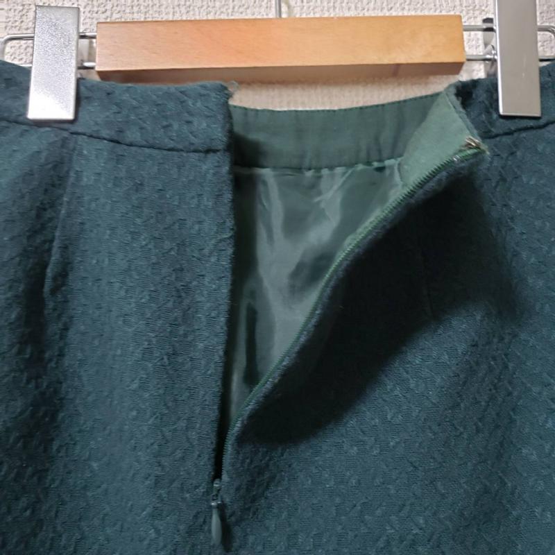 ロペピクニック ROPE' PICNIC スカート ミニスカート 36 無地 緑 / グリーン /  レディース USED 古着 中古 10033599