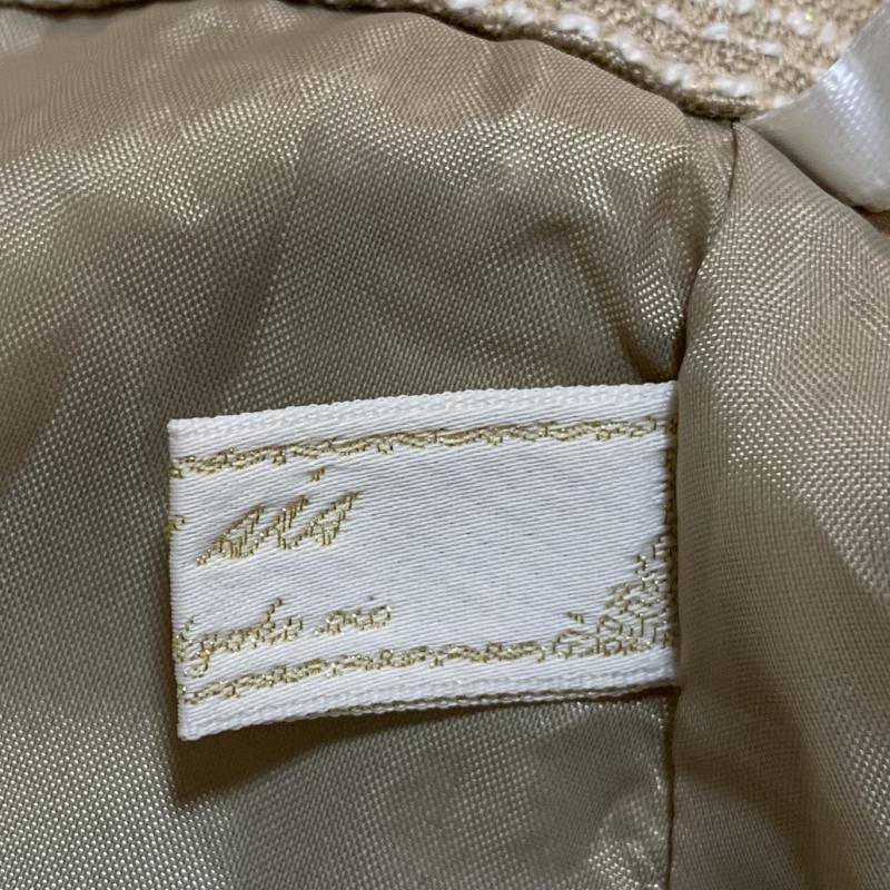 エニィスィス any SiS スカート ミニスカート 2 ボーダー柄 ベージュ / ベージュ / X 白 / ホワイト /  レディース USED 古着 中古 10033642