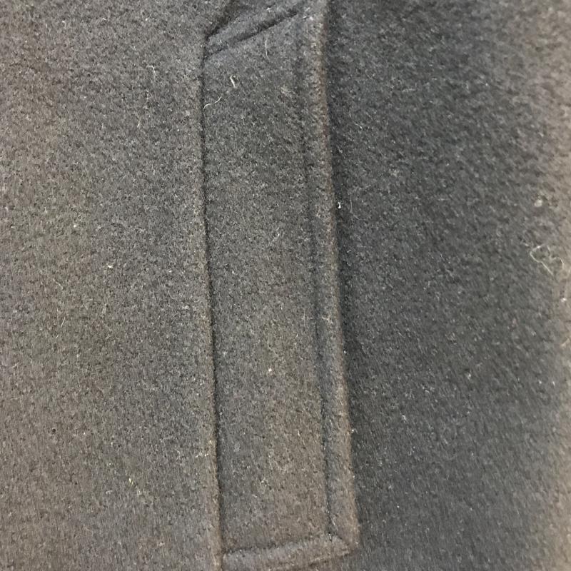 アーウ゛ェウ゛ェ a.v.v コート ピーコート シングル 40 無地 紺 / ネイビー /  レディース USED 古着 中古 10033652