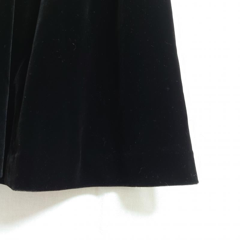 スコットクラブ SCOTCLUB スカート ひざ丈スカート 無地 黒 / ブラック /  レディース USED 古着 中古 10033776