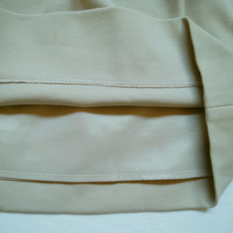 ジルスチュアート JILLSTUART スカート ひざ丈スカート 0 無地 ベージュ / ベージュ /  レディース USED 古着 中古 10033789