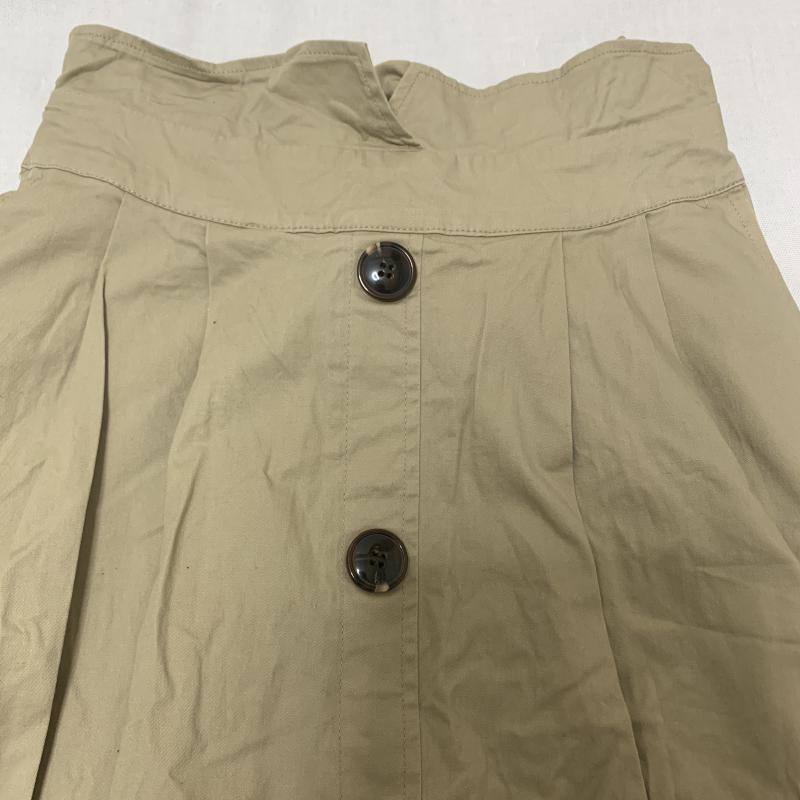 ヘザー Heather スカート ロングスカート フレアスカート FREE 無地 ベージュ / ベージュ /  レディース USED 古着 中古 10033825