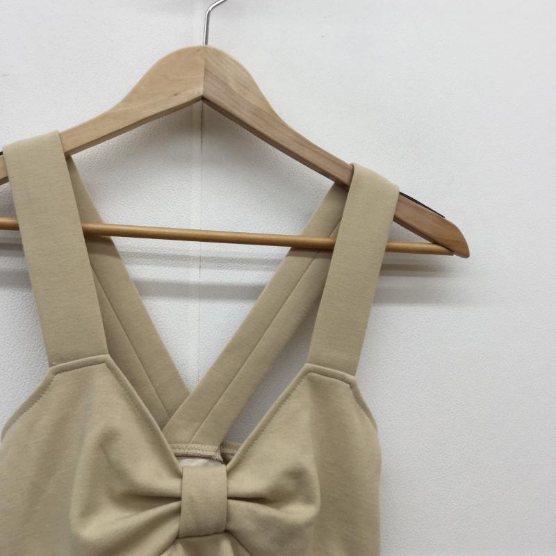 セシルマクビー CECIL McBEE トップス トップス M  ベージュ / ベージュ /  レディース USED 古着 中古 10033946