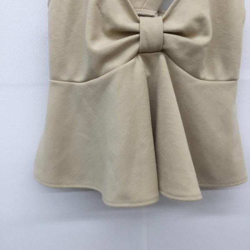 セシルマクビー CECIL McBEE トップス トップス M  ベージュ / ベージュ /  レディース USED 古着 中古 10033946