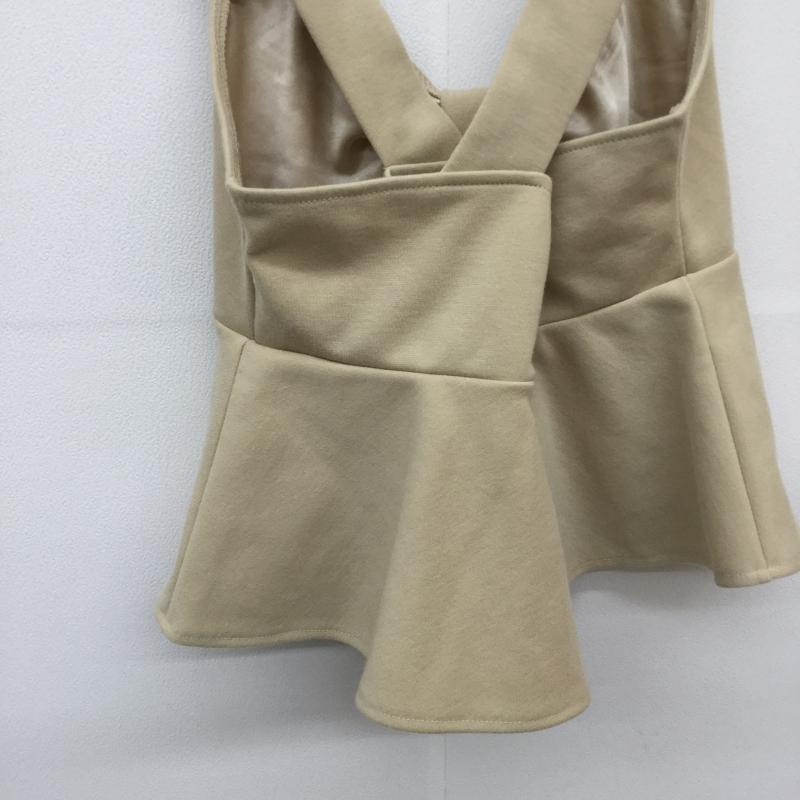 セシルマクビー CECIL McBEE トップス トップス M  ベージュ / ベージュ /  レディース USED 古着 中古 10033946