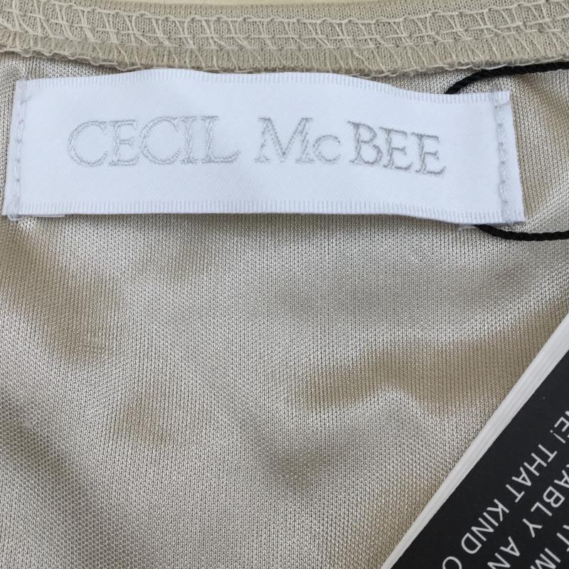 セシルマクビー CECIL McBEE トップス トップス M  ベージュ / ベージュ /  レディース USED 古着 中古 10033946