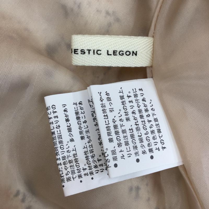 マジェスティックレゴン MAJESTIC LEGON ワンピース ひざ丈スカート FREE 花柄 白 / ホワイト /  レディース USED 古着 中古 10034474