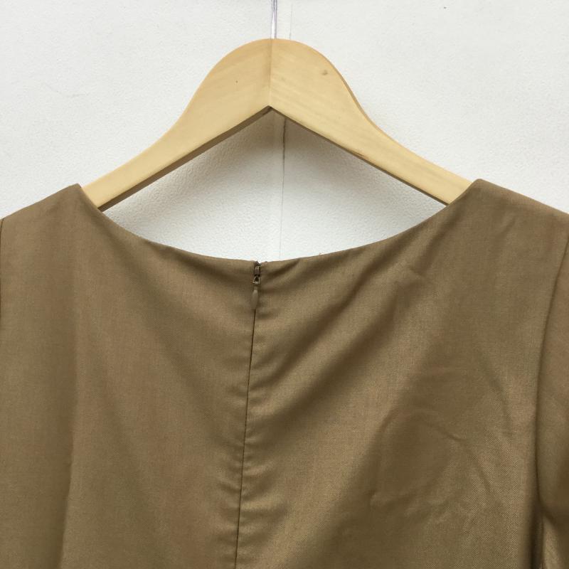 ビームス ハート BEAMS HEART ワンピース ひざ丈スカート 半袖ワンピース FREE  茶 / ブラウン /  レディース USED 古着 中古 10034665