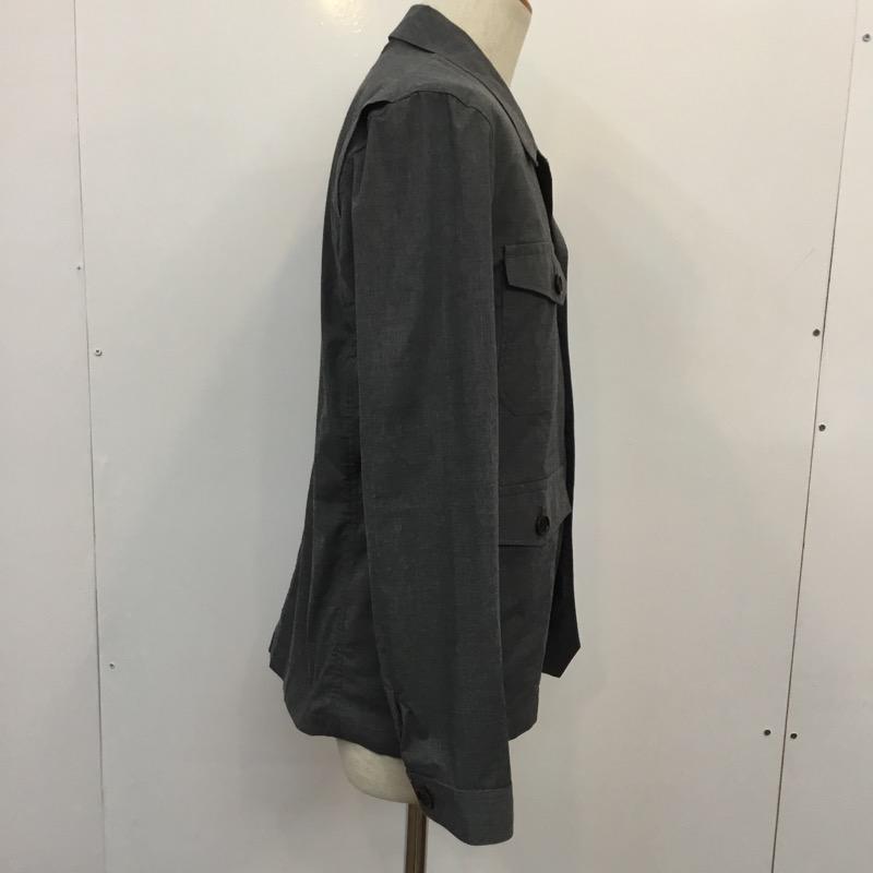 イチマイルグラトリー ICHIMILE GRATORY ジャケット、上着 ジャケット、ブレザー 無地 2 無地 灰 / グレー /  メンズ USED 古着 中古 10034733