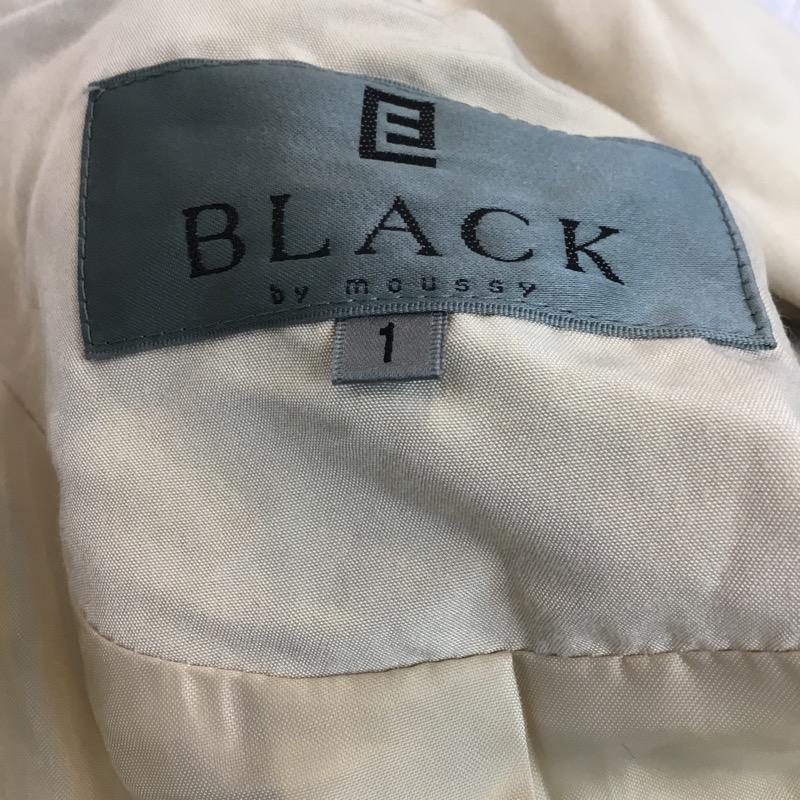 ブラックバイマウジー BLACK BY MOUSSY コート トレンチコート 無地 ベルト付き 1 無地 ベージュ / ベージュ /  レディース USED 古着 中古 10034768