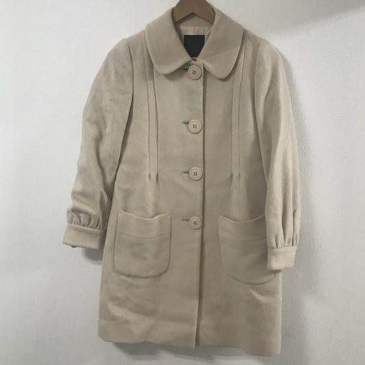 クローラ crolla コート コート一般 36 無地 ベージュ / ベージュ /  レディース USED 古着 中古 10034822
