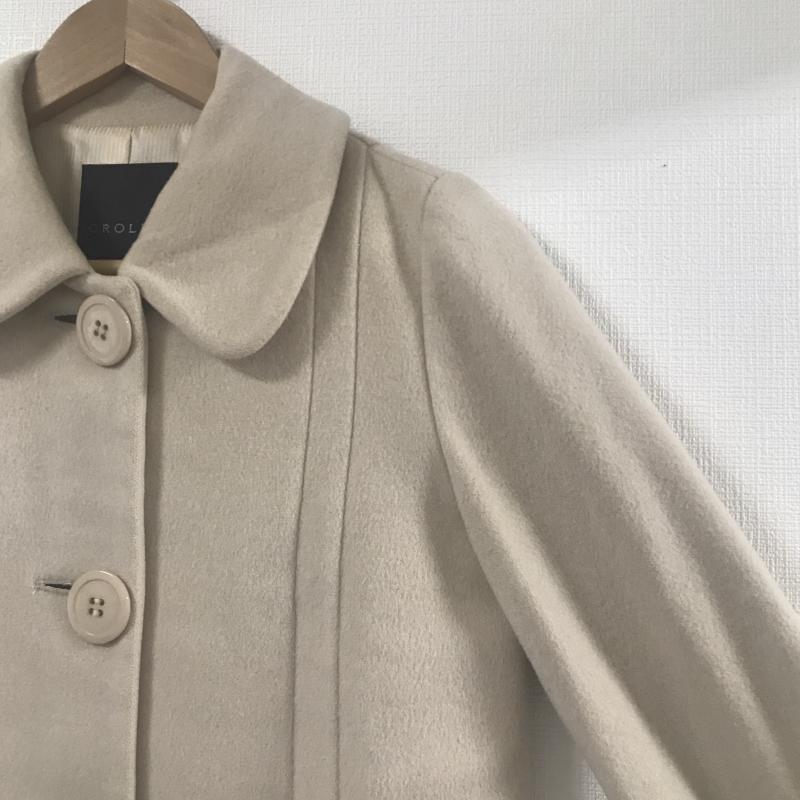 クローラ crolla コート コート一般 36 無地 ベージュ / ベージュ /  レディース USED 古着 中古 10034822