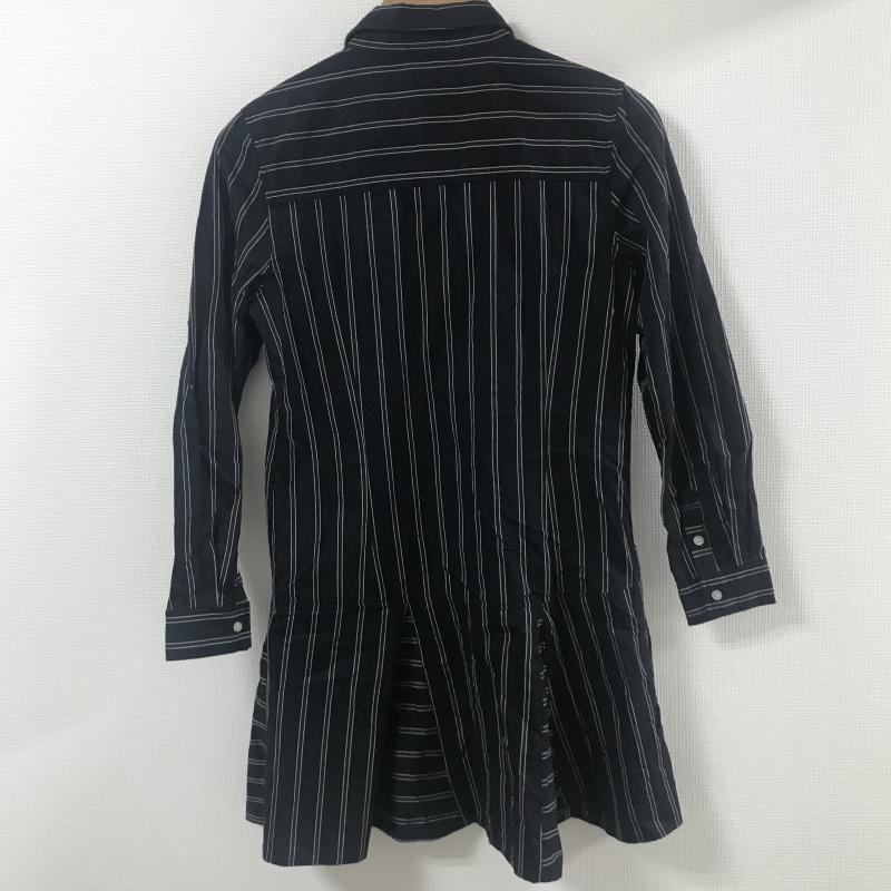 デイシー DEICY ワンピース ひざ丈スカート FREE ストライプ 黒 / ブラック / X 緑 / グリーン / X 白 / ホワイト /  レディース USED 古着 中古 10034823