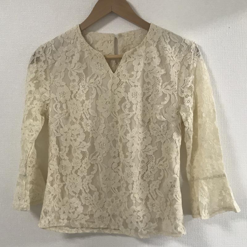 ドゥーラドゥーラ Doula Doula カットソー 長袖 花柄 ベージュ / ベージュ /  レディース USED 古着 中古 10034825