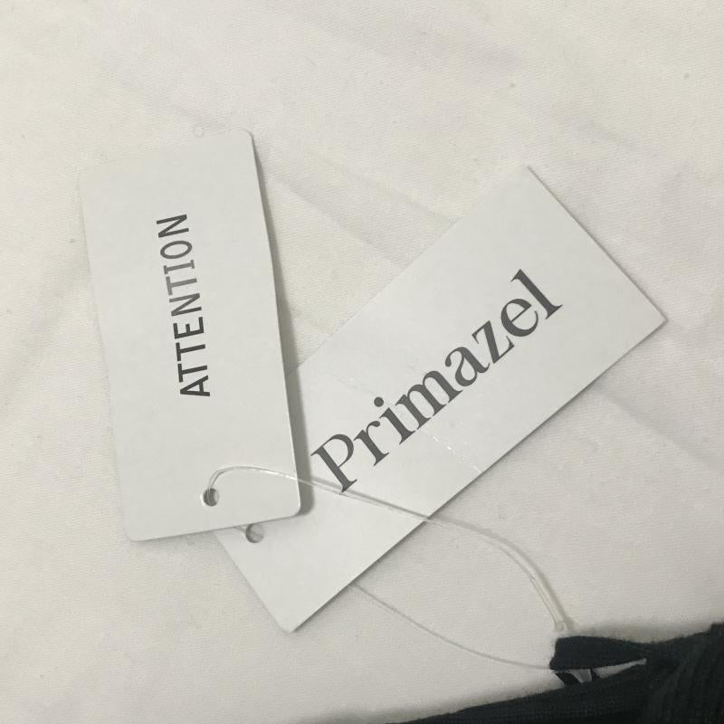 プリマゼル Primazel ワンピース ひざ丈スカート L 無地 黒 / ブラック /  レディース USED 古着 中古 10034826