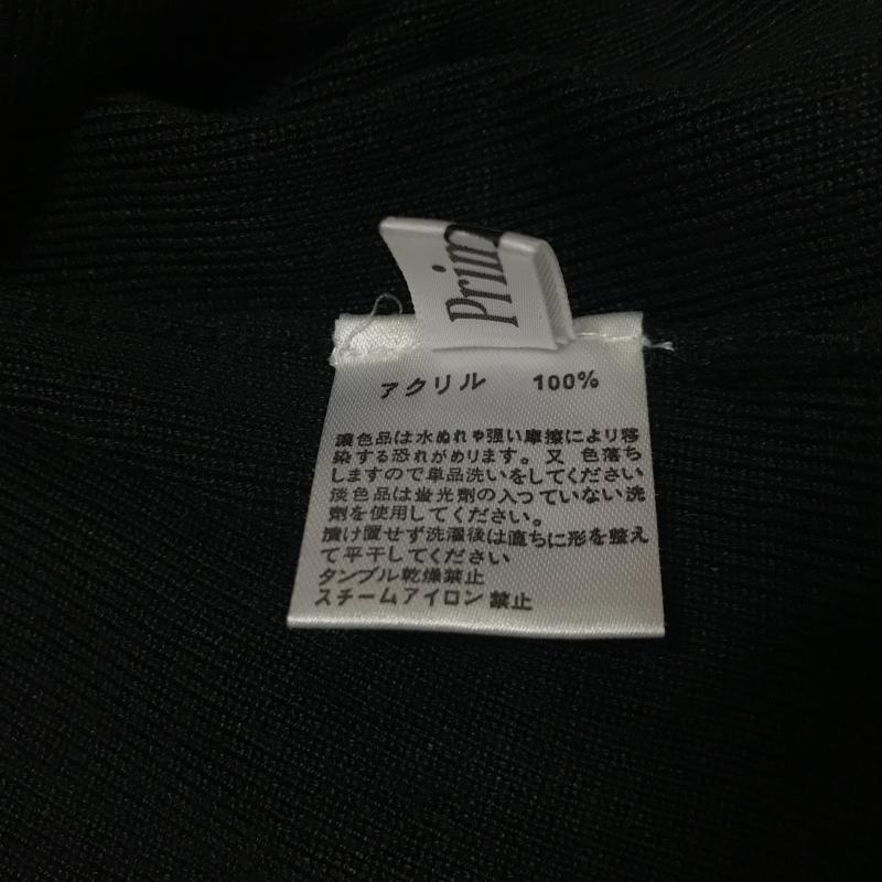 プリマゼル Primazel ワンピース ひざ丈スカート L 無地 黒 / ブラック /  レディース USED 古着 中古 10034826