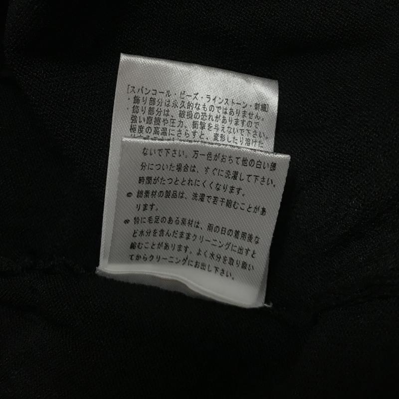 プレフェリール PREFERIR ワンピース ひざ丈スカート 38 無地 黒 / ブラック / X 青 / ブルー /  レディース USED 古着 中古 10034832