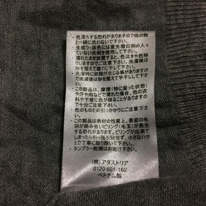 アパートバイローリーズ apart by lowrys ニット、セーター 七分袖 L 無地 灰 / グレー /  レディース USED 古着 中古 10034906