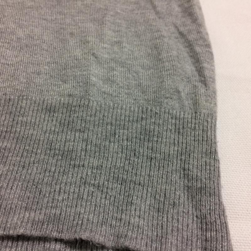 アパートバイローリーズ apart by lowrys ニット、セーター 七分袖 L 無地 灰 / グレー /  レディース USED 古着 中古 10034906