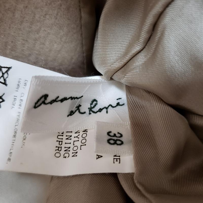 アダムエロペ ADAM ET ROPE' コート コート一般 オシャレボタン 38 無地 X  ベージュ / ベージュ / X 茶 / ブラウン / X 金 / ゴールド /  レディース USED 古着 中古 10034948
