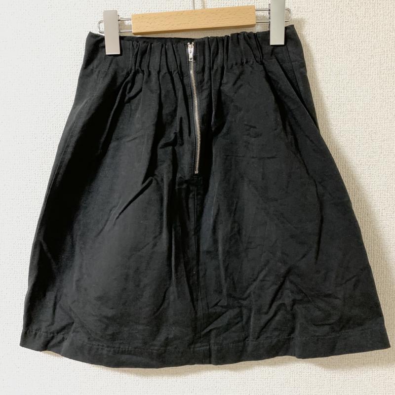 ミスティック mystic スカート ミニスカート 1 無地 黒 / ブラック /  レディース USED 古着 中古 10034974