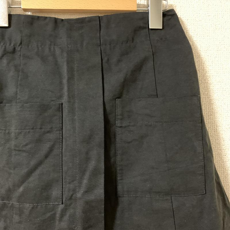 ミスティック mystic スカート ミニスカート 1 無地 黒 / ブラック /  レディース USED 古着 中古 10034974